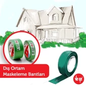VE-GE DIŞ ORTAM MASKELEME BANTI YEŞİL 48MMX30MT - 1