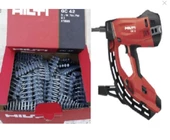 HİLTİ GX3 14-19 MM GAZLI ÇİVİ ÇAKMA TABANCASI +1200 ADET X-C 27 G3 MX BETON ÇİVİLERİ (ŞERİTLİ) - 1