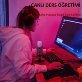 Profesyonel Kalite USB Mikrofon Canlı Yayın Podcast Kayıtlar Canlı Oyun Ses Kaydı ve Video Konferans - 4