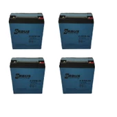 Orbus 12v 24 Ah Elektrikli Bisiklet Aküsü 4 lü set - 1