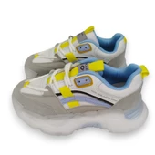SOLAZER KADIN SPOR AYAKKABI GRİ-SARI thumbnail 2