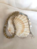Tesbih 33 lük 8 mm Küre Kesim Doğal Jasper Taşı Tespih - 1