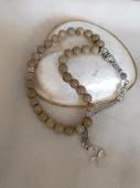 Tesbih 33 lük 8 mm Küre Kesim Doğal Jasper Taşı Tespih - 3