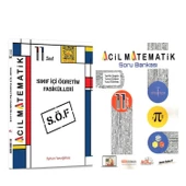 Acil Yayınları 11. Sınıf Matematik Sınıf İçi Öğretim  Fasikülü ve Soru Bankası Seti 2 Kitap - 1