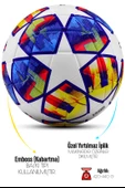 Telvesse Futbol Topu FT503 Şampiyonlar Ligi Sert Zemin Halı Saha Futbol Topu No:5 - 3