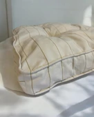 Stripe Ecru Kedi Köpek Minderi 65 x 65 cm - 4