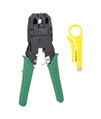 RJ-45/ RJ-11/ RJ-12 JACK SIKMA PENSESİ KABLO SOYUCU - 1