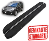 BERLİNGO 2008 2009 2010 2011 2012 2013 2014 2015 2016 2017 2018 ARACA ÖZEL NEVADA SİYAH YAN BASAMAK thumbnail 1