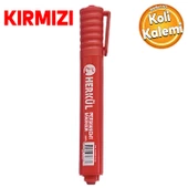 Kalıcı Koli Kalemi İşaretleyici Kırmızı Kalem Metal Plastik Cam Çuval Folyo Karton Suya Dayanıklı - 1