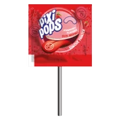 PİXİPOPS Kabartmalı Yüz İfadeli, Dil Boyayan Yassı Lolipop 6,2 Grx150adet/1 Kutu - 6