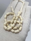 Kesme Fildişi Tesbih 12,35 Gram - Koleksiyonluk Fil Dişi Tespih - 4