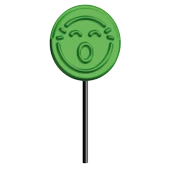 PİXİPOPS Kabartmalı Yüz İfadeli, Dil Boyayan Yassı Lolipop 6,2 Grx150adet/1 Kutu - 4