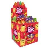Flat Kabartmalı Yüz İfadeli Karışık Meyve ve Kola Aromalı Yassı Lolipop 6,2 gr x 150adet/1 Kutu - 1