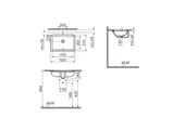 Vitra S20 Tezgah Altı Lavabo 48cm Beyaz 7475B003-0618 - 5