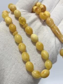 Doğal Kaya Damla Kehribar Tesbih 33lük 13,75 Gram - 2