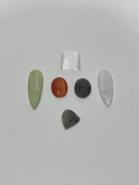 Kabaşon Kesim Kuvars Doğal Taş 15 Gram Lot 6 - 1