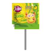 Flat Kabartmalı Yüz Ifadeli Elma,limon,şeftali,vişne Aromalı Ekşili Yassı Lolipop 6,2 Grx150 - 3