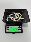 Kesme Fildişi Tesbih 12,35 Gram - Koleksiyonluk Fil Dişi Tespih - 5