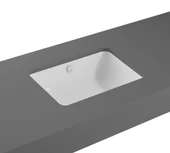 Vitra S20 Tezgah Altı Lavabo 48cm Beyaz 7475B003-0618 - 1