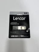Lexar JumpDrive Fingerprint F35 PRO 64GB Usb 3.0 Flash Bellek - 3