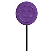 PİXİPOPS Kabartmalı Yüz İfadeli, Dil Boyayan Yassı Lolipop 6,2 Grx150adet/1 Kutu - 5