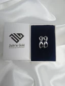 Jade'm GoldZirkon taşlı ayarlana bilir bayan yüzük - 2