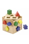 Melissa And Doug Ahşap Küp Şekil Bulmaca - 2