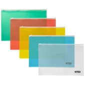 Bigpoint Kilitli Döküman Dosyası A4 PP Kırmızı 12'li Poşet thumbnail 2