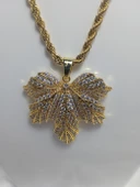 Jade'm Gold altın kaplamalı çelik kolye kadın - 1