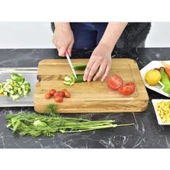 Pratik Tepsili Ahşap Kesme Tahtası thumbnail 1