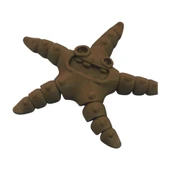 3d Hareketli Deniz Yıldızı Oyuncak - Altın Kahve - 2