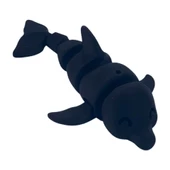 3d Hareketli Yunus Figürlü Oyuncak - Siyah thumbnail 1