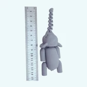 3d Hareketli Oyuncak Fil & Dekor - Gri thumbnail 7