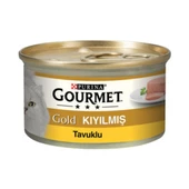 Purina Gourmet Gold Kıyılmış Tavuk Etli Kedi Konservesi 85 gr 24 Adet Yaş Mama - 2
