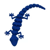 3d Hareketli Oyuncak Kertenkele- Lacivert thumbnail 3