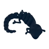 3D Hareketli Bukalemun Figürlü Oyuncak - Siyah thumbnail 4