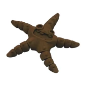 3d Hareketli Deniz Yıldızı Oyuncak - Altın Kahve - 4