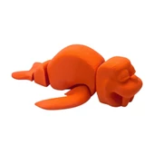 3d Hareketli Deniz Aygırı / Mors Figürlü Oyuncak - Turuncu thumbnail 3