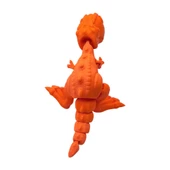 3D Hareketli T-rex Oyuncak - Turuncu thumbnail 3
