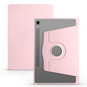 Galaxy Tab S10 Kılıf Zore Termik Kalem Bölmeli Dönebilen Standlı Kılıf - 7