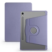 Galaxy Tab S10 Kılıf Zore Termik Kalem Bölmeli Dönebilen Standlı Kılıf - 6