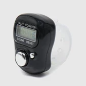 Zikirmatik Pratik Kolay Kullanım Taşınabilir Tasarım LCD Ekran 2 'li Dijital Zikirmatik HB-0815 - 1
