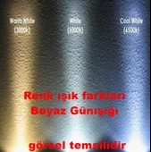 CATA Sensörlü Koridor Aydınlatma Siyah 3000K Günışığı - 6
