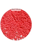 Karpuz Pembesi Renk 4 mm Yaklaşık 1100 adet / 100 gram Cam Boncuk Oya Yazma Bileklik ve Kolye - 1