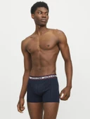 JACK JONES Erkek 6 lı Paket Pamuklu Boxer 12270759 - 3