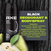 Axe Black Erkek Deodorant 150 ml 48 Saat Etkileyici Koku - 3