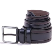 Dagoster DMK26-454 Lacivert 4.5 cm Suni Deri Erkek Kemer - 3