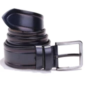 Dagoster DMK26-454 Lacivert 4.5 cm Suni Deri Erkek Kemer - 2