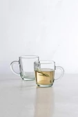 55531 Aware Basic Cam 2li 340cc Kulplu Çay Kahve Mug Kupa Bardak Takımı - 1