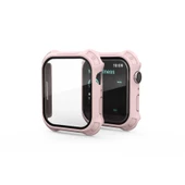 Apple Watch 7 45mm Tank Zırh Kasa Ve Mat Görünümlü Ekran Koruyucu Redclick Watch Gard 11 - 1